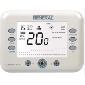 Sobni termostat General digitalni bezicni Lux ABR 300 set